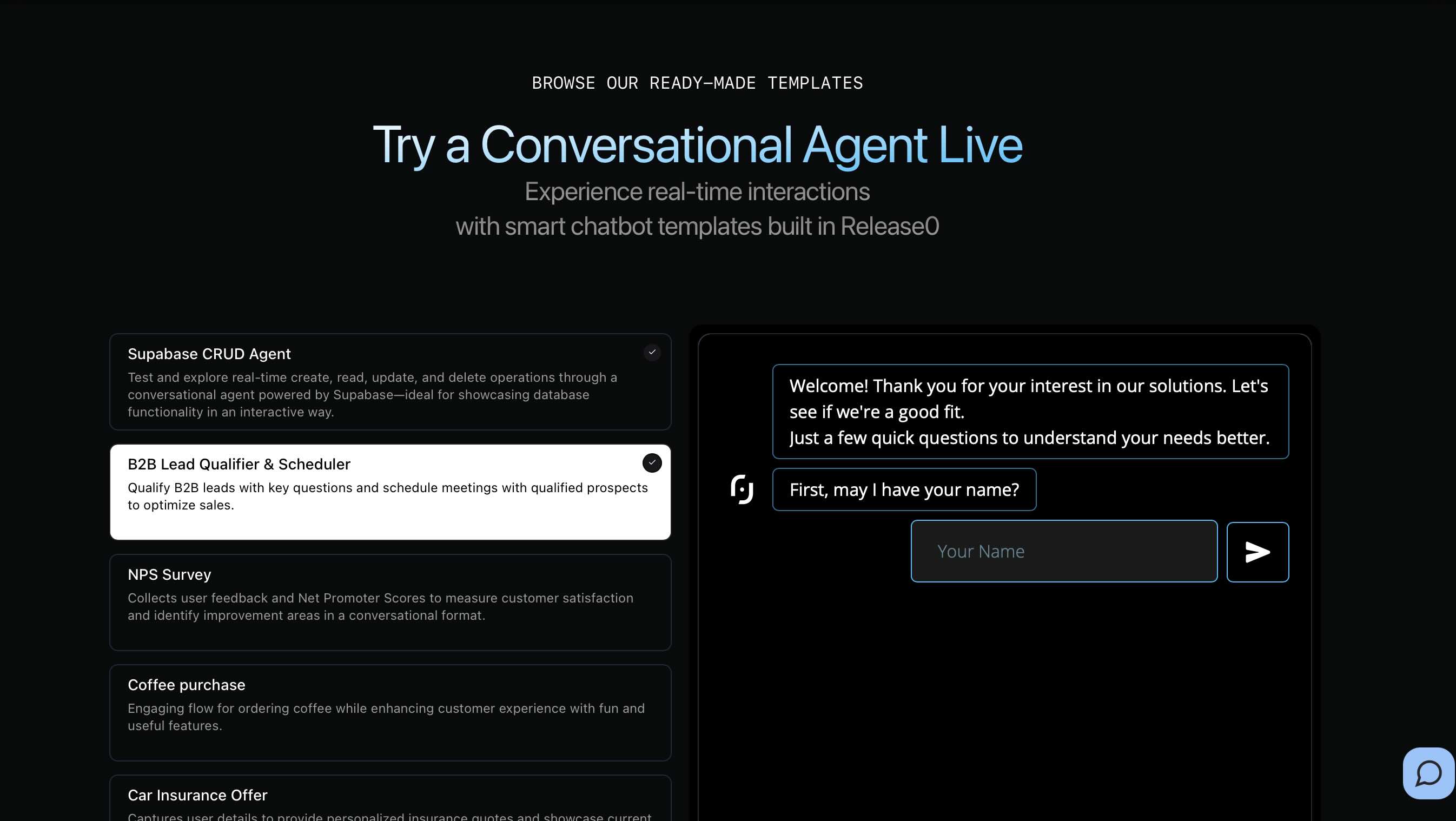 Release0 image variant